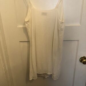 Wilfred Free camisole/slip dress, spaghetti straps - white, new or like new